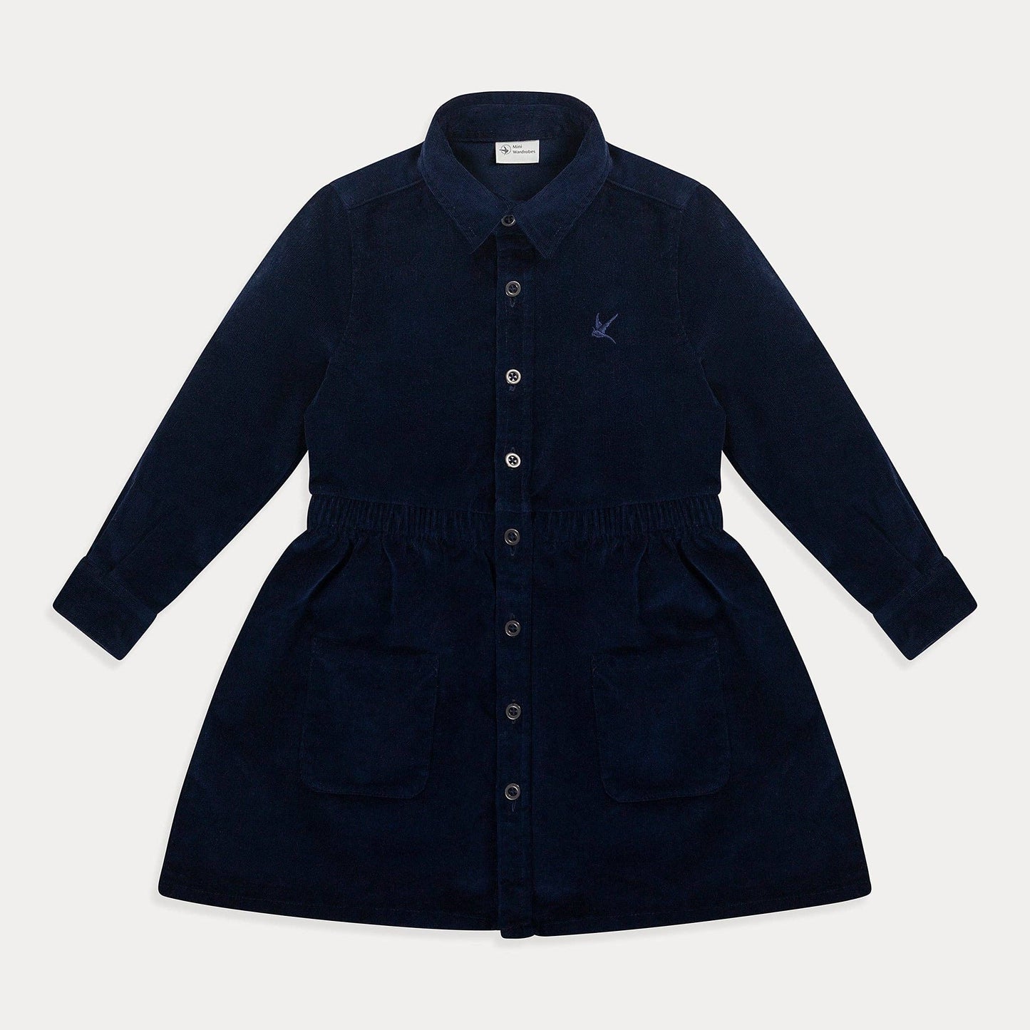 Robe à manches longues, élégante