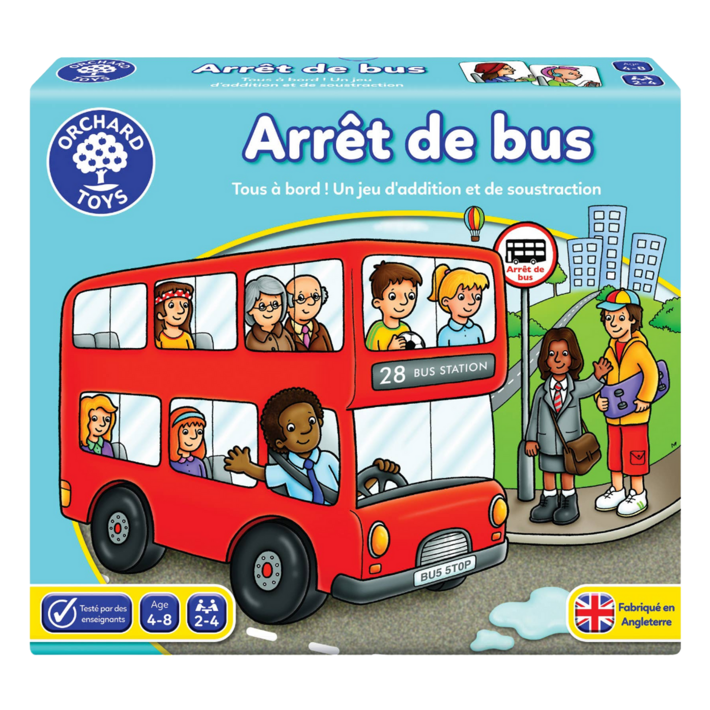 Orchard Toys-Bus Arret de bus - 4 à 8 ans