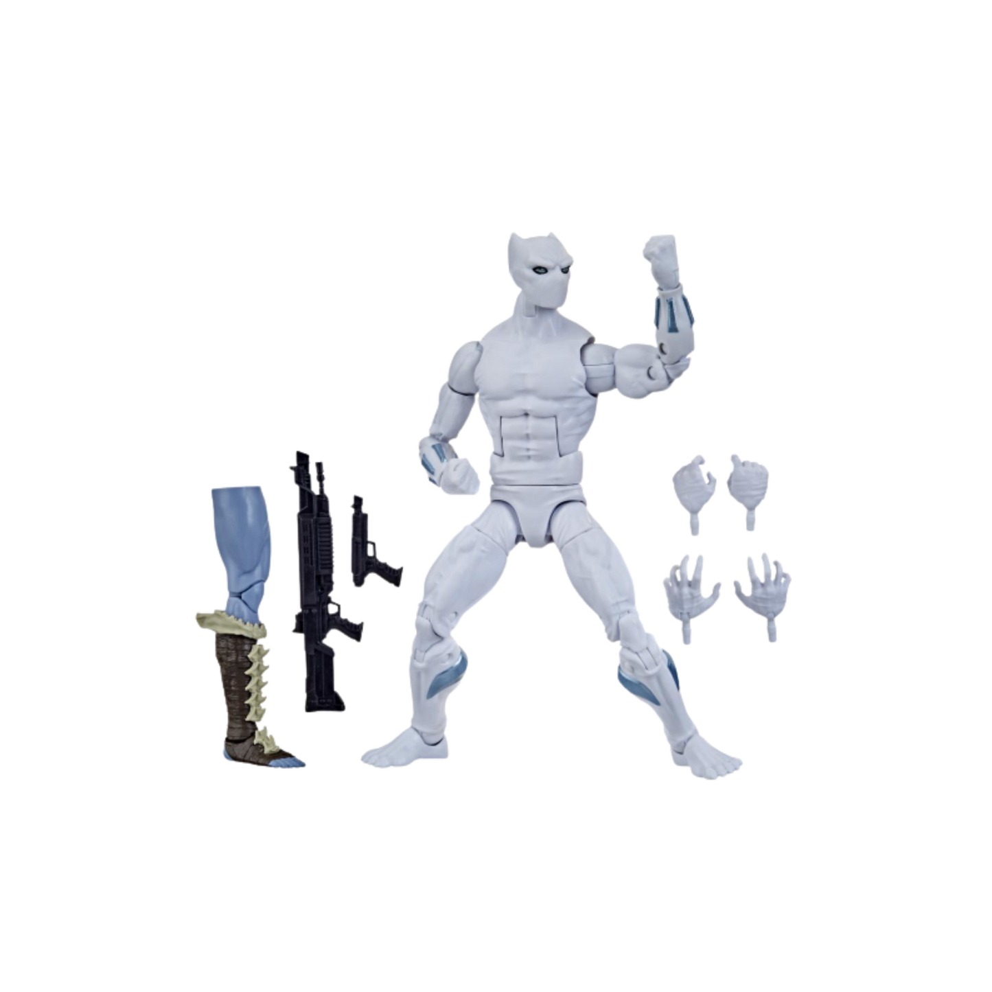 Figurine articulée de 15cm de la série Marvel Legends Black Panther Hatut Zeraze, 6 accessoires