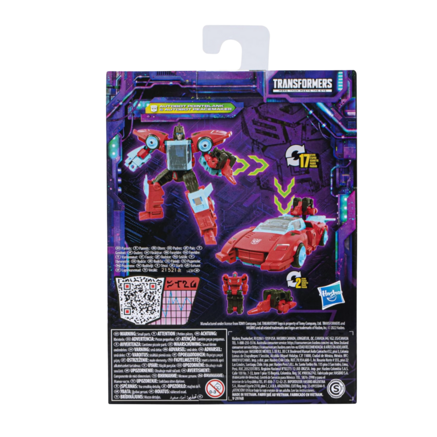 Figurine d'action Deluxe Autobot Pointblank & Autobot Peacemaker de Transformers Toys Generations Legacy