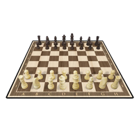 Echecs en bois pour enfants de 6 ans et plus