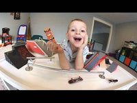 Mini Pro Finger Scooter Set in White with Interchangeable Tires and Handlebars by Grip & Tricks