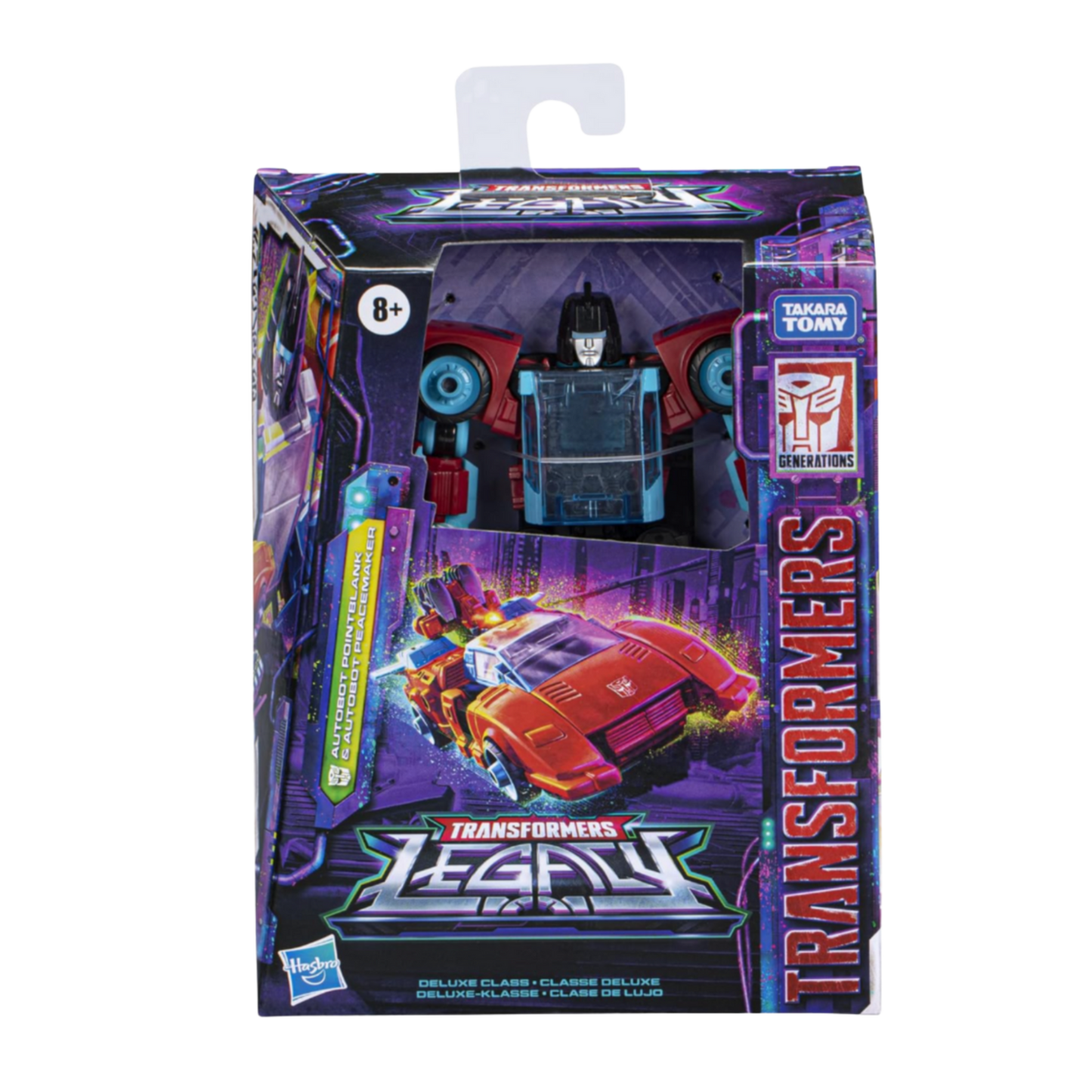 Figurine d'action Deluxe Autobot Pointblank & Autobot Peacemaker de Transformers Toys Generations Legacy