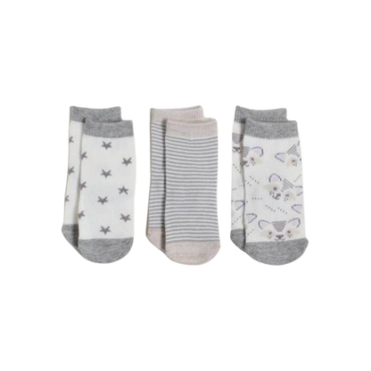 Chaussettes lot de 3 paires pour bébé Snugabye Dream Unisexe
