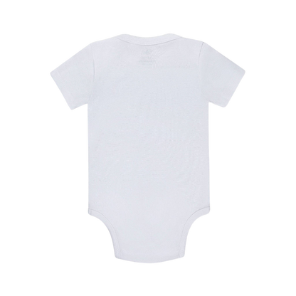 Body bébé, Body pour nourrisson, Coton doux côtelé - blanc
