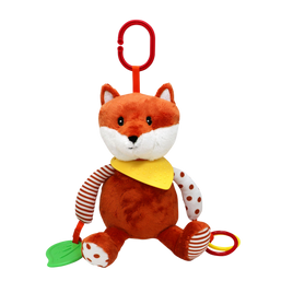 Jouet d'activité en peluche : Renard