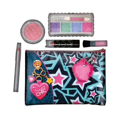 Clementoni - Pochette de maquillage Crazy Chic - 6 ans et plus