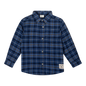 Chemise à carreaux boutonnée pour garçons