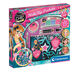 Clementoni - Pochette de maquillage Crazy Chic - 6 ans et plus
