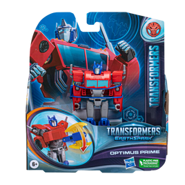 Figurine articulée Optimus Prime de classe guerrier EarthSpark de Transformers 5 pouces