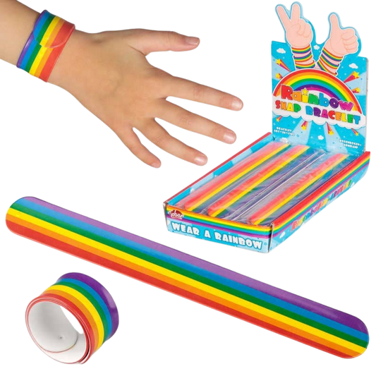 One for Fun - Bracelet à pression arc-en-ciel