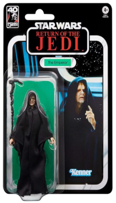 Star Wars The Black Series Empereur Palpatine, Star Wars : Le Retour du Jedi 40e anniversaire Figurines de collection de 15,2 cm