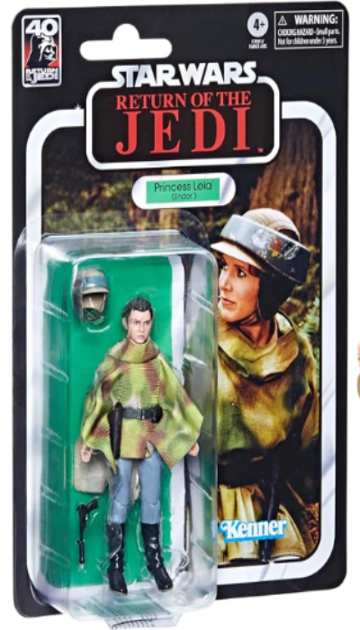 Star Wars The Black Series Princesse Leia (Endor), Star Wars : Le Retour du Jedi Figurines de collection de 15,2 cm