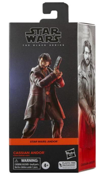 Figurine de collection Star Wars The Black Series Cassian Andor de 15 cm