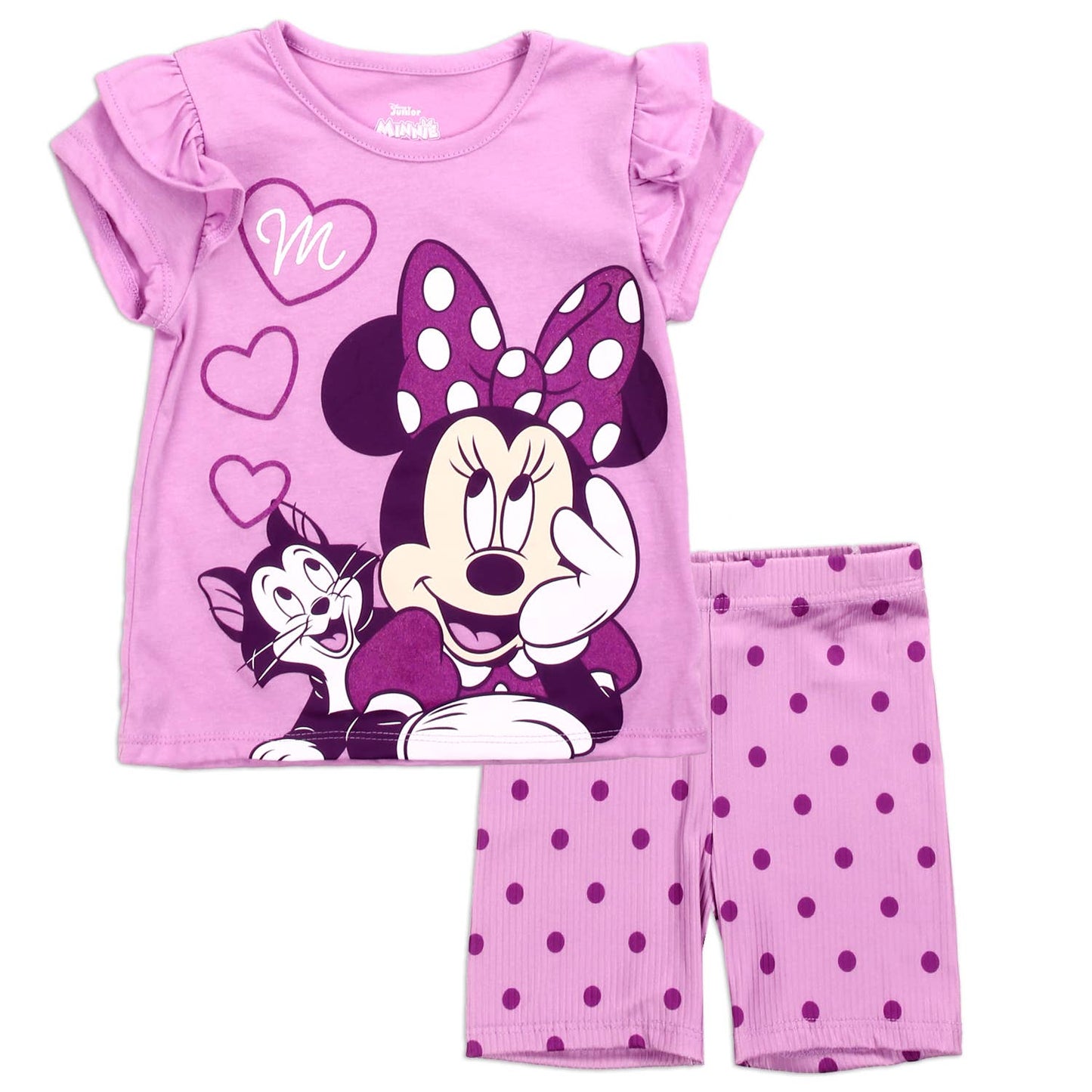 Ensemble 2 pièces avec short pour fille MINNIE MOUSE