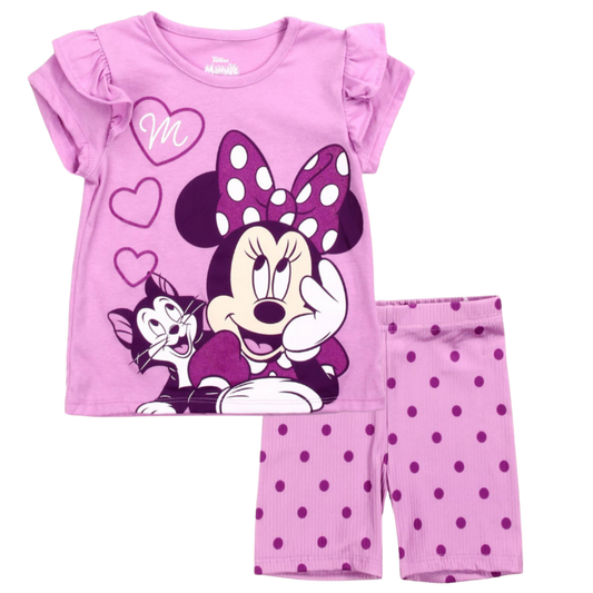 Ensemble 2 pièces avec short pour fille MINNIE MOUSE