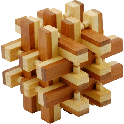 Puzzles en bois de bambou
