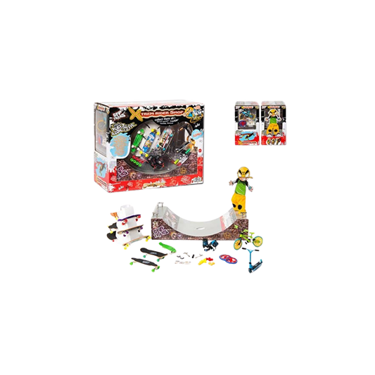 Kit Mini Pro Skate Park X-TREM Rider Shop de Grip & Tricks