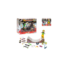 Grip & Tricks Mini Pro Skate Park X-TREM Rider Shop Kit