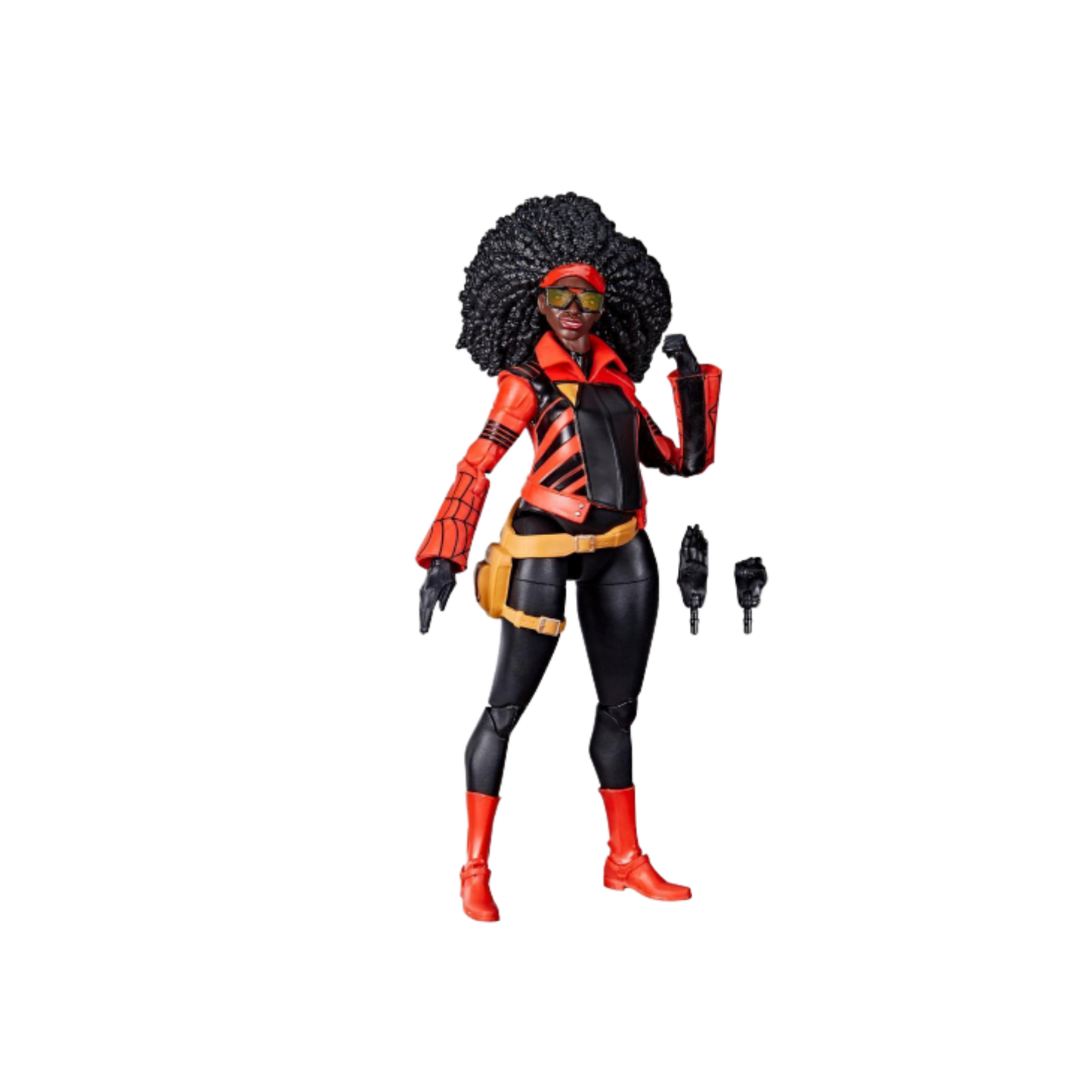 Figurine articulée de 15 cm de Jessica Drew de la série Marvel Legends Spider-Man : Across the Spider-Verse (première partie), 2 accessoires