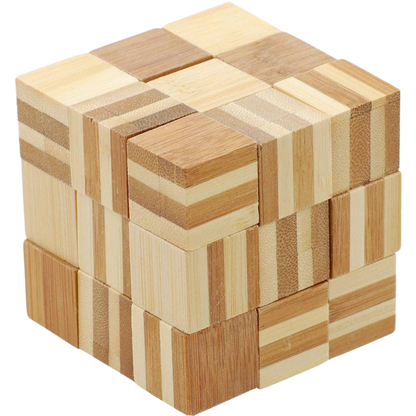 Puzzles en bois de bambou
