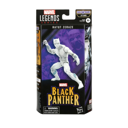 Figurine articulée de 15cm de la série Marvel Legends Black Panther Hatut Zeraze, 6 accessoires