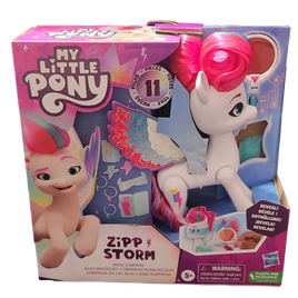Poupées My Little Pony Zipp Storm Wing Surprise avec ailes et accessoires