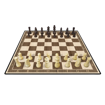 Echecs en bois pour enfants de 6 ans et plus