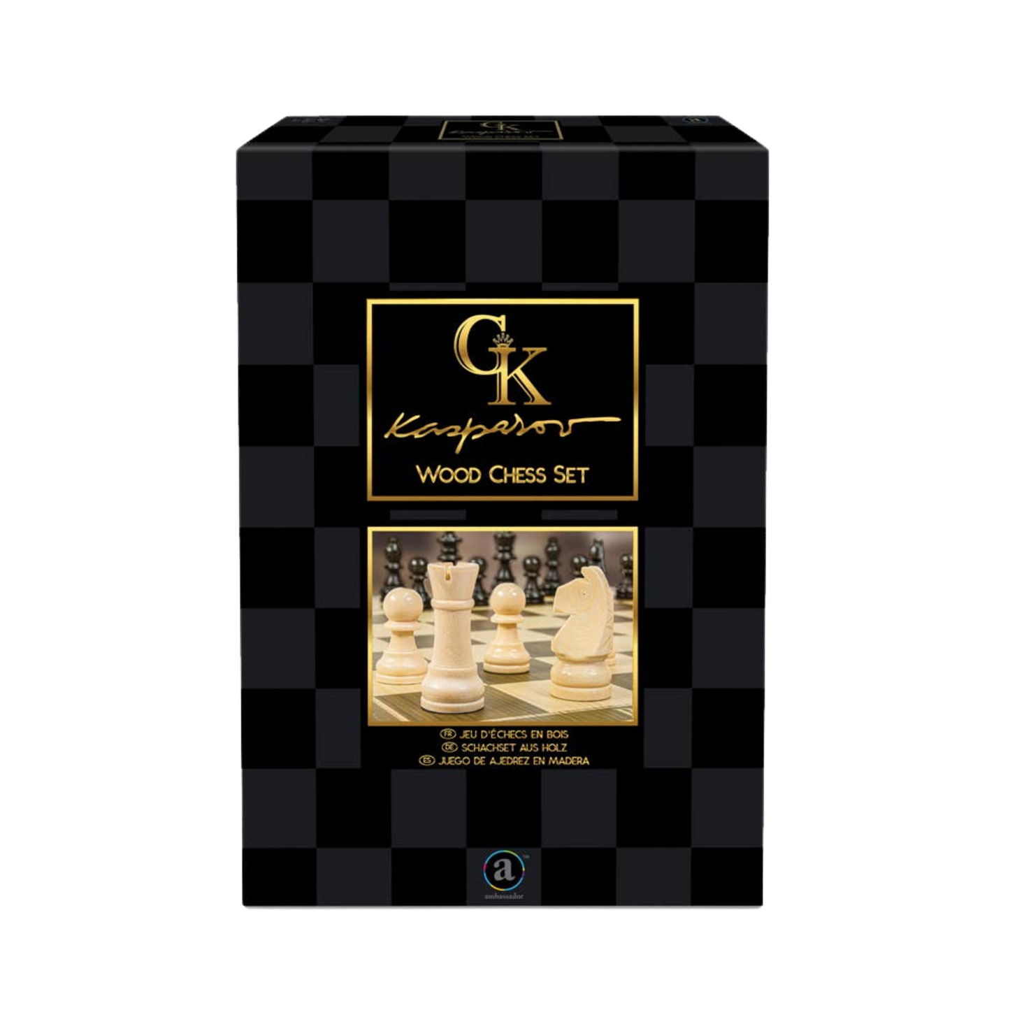 Echecs en bois pour enfants de 6 ans et plus