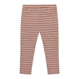 Little girl's leggings, pink striped