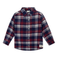 Chemise à carreaux boutonnée pour garçons