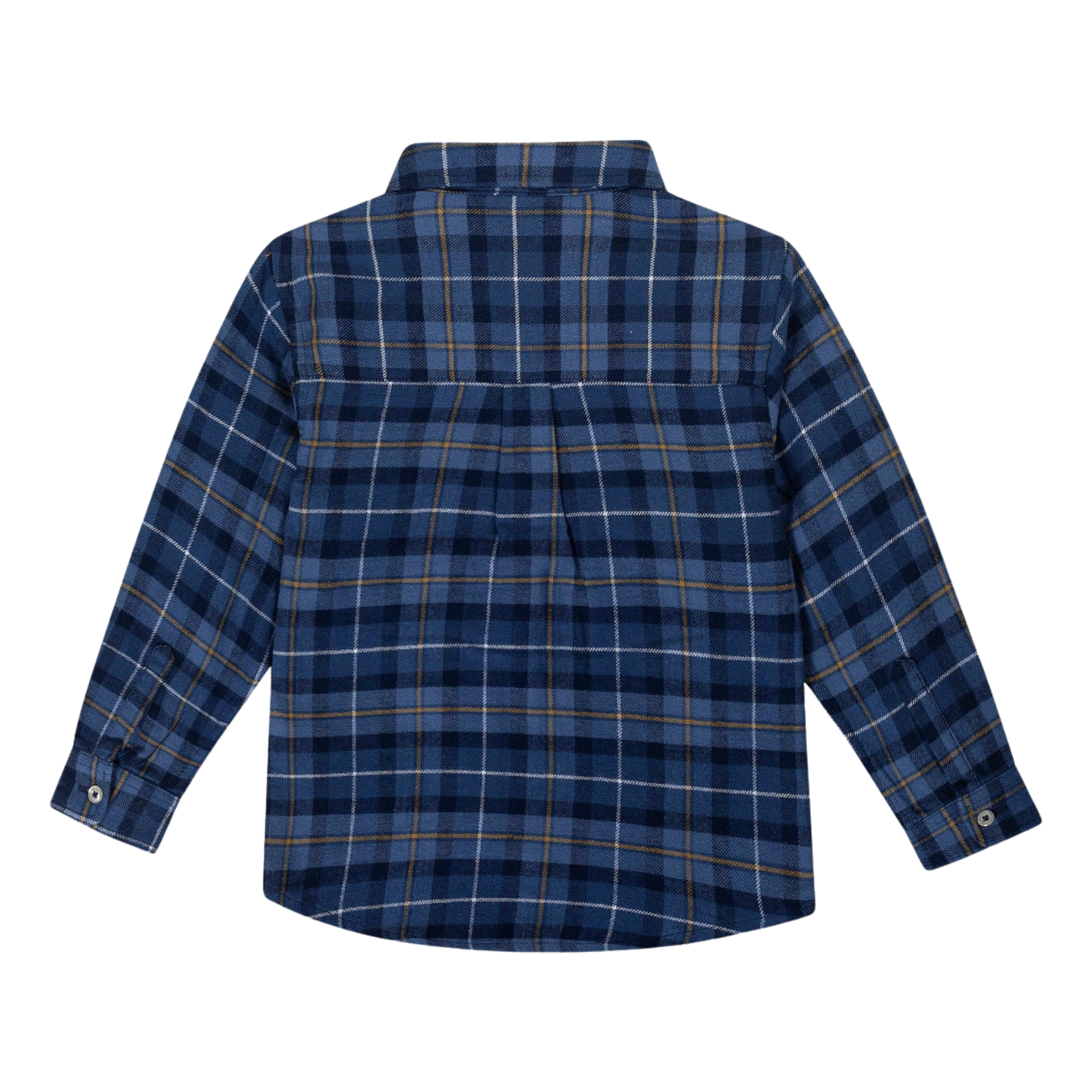 Chemise à carreaux boutonnée pour garçons