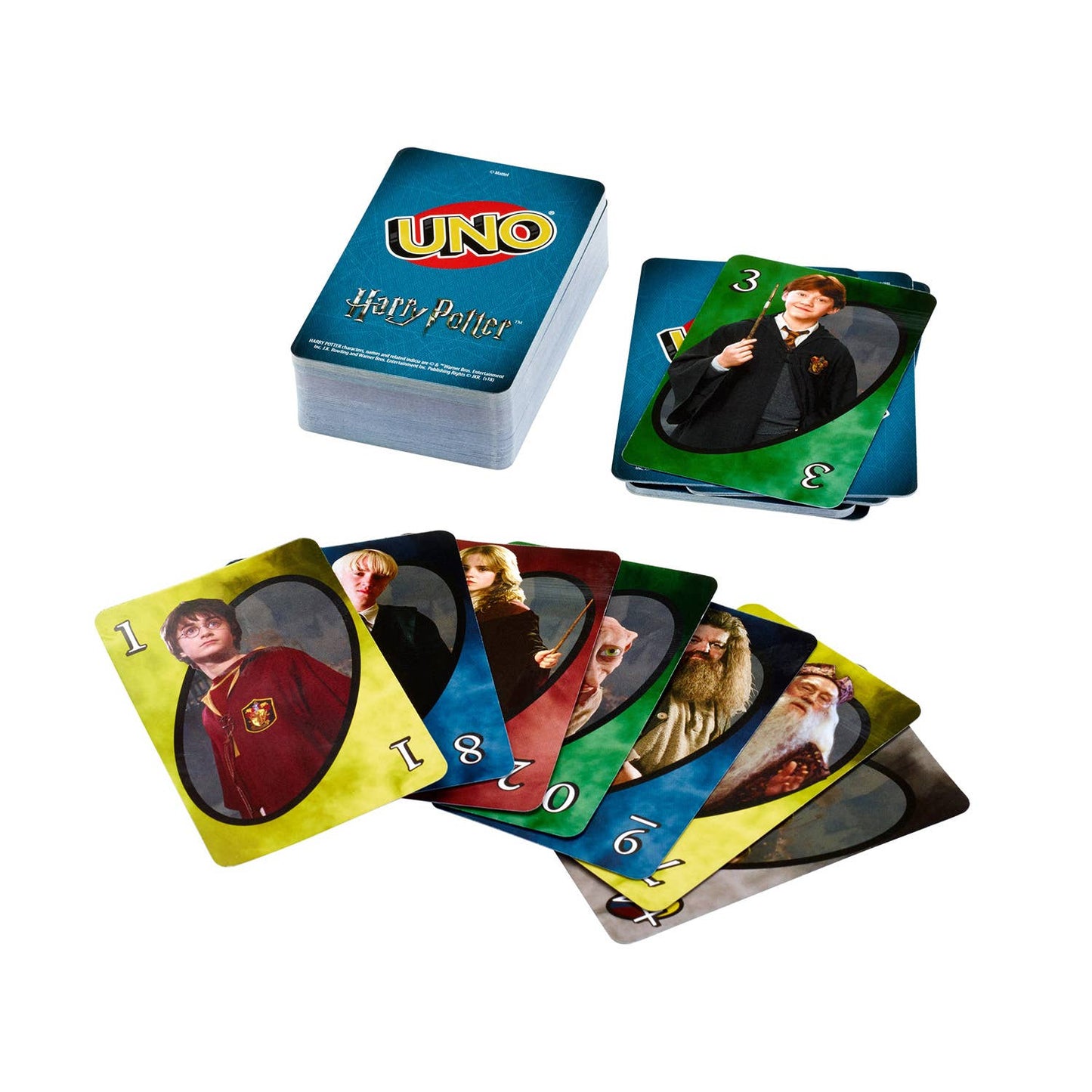 Mattel - Jeu de cartes UNO Harry Potter SE - 7 ans et plus