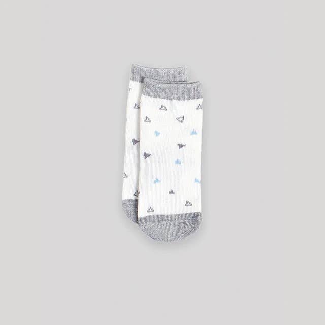 Chaussettes bleues et grises pour bébé Snugabye Dream pour bébé  - lot de 3 paires