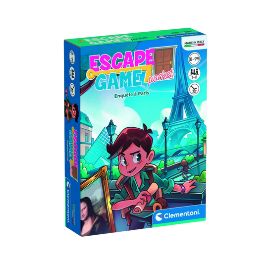 Clementoni-Escape Game - Enquête à Paris