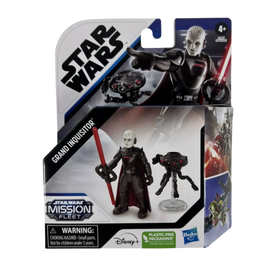 Star Wars Mission Fleet Gear Class, figurine d'action Grand Inquisiteur à l'échelle 6.3 cm